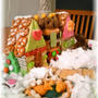 クリスマス恒例 ❁お菓子の家❁ をつくりました ～ ぜーんぶ食べられる夢のお家