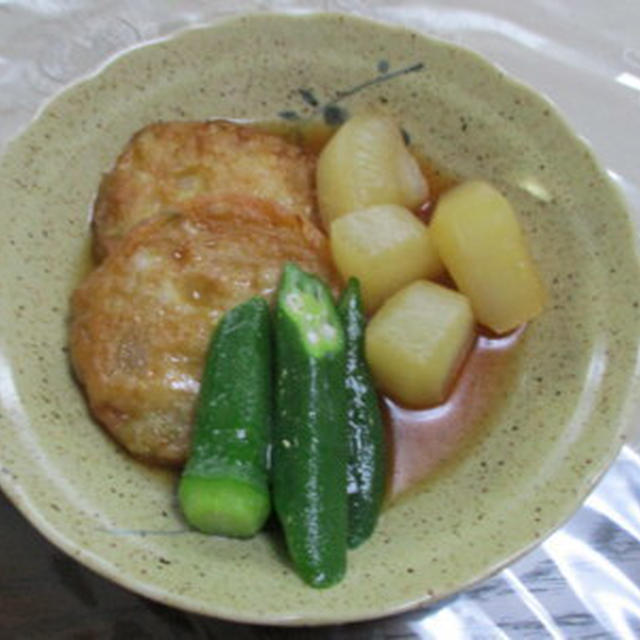 キャベツ天と大根の煮物★★★