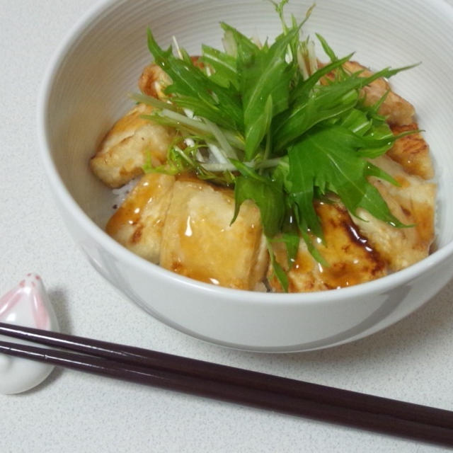 ＊らくらく♪揚げ出し豆腐丼＊