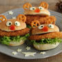 クリスマスに★トナカイのハンバーガー