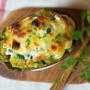 クックパッドニュースに掲載♡　『ほうれん草とリコッタチーズの焼きアボカド』