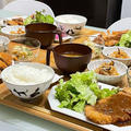 6月25日✰晩ごはん！！！味噌カツ ジャーマンポテサラ 切り干し大根の煮物