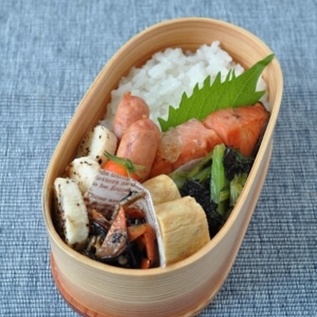 塩鮭弁当