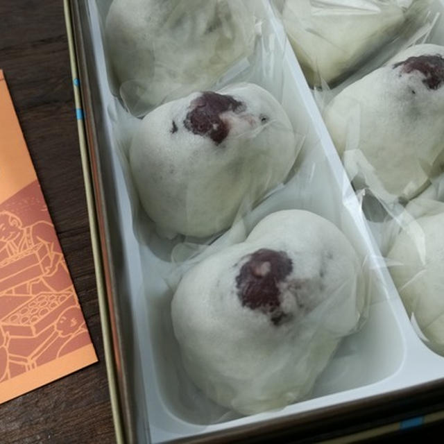 今日のあんこ＃24 こしあんがめっちゃ滑らか♪旬菓庵かどやのうすかわまんじゅう【和歌山県】