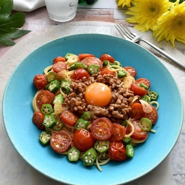 7月10日は「納豆の日」我が家の納豆スパゲッティとおつまみに最適な五色納豆