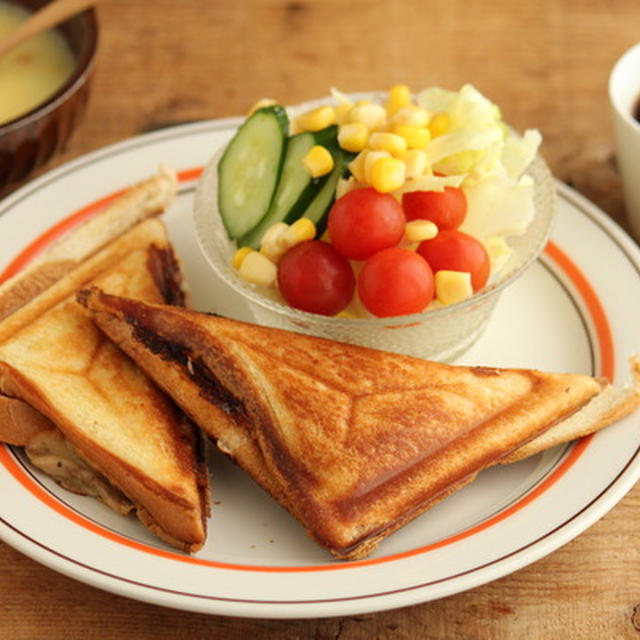 【春休みごはん】最近ハマっているホットサンド