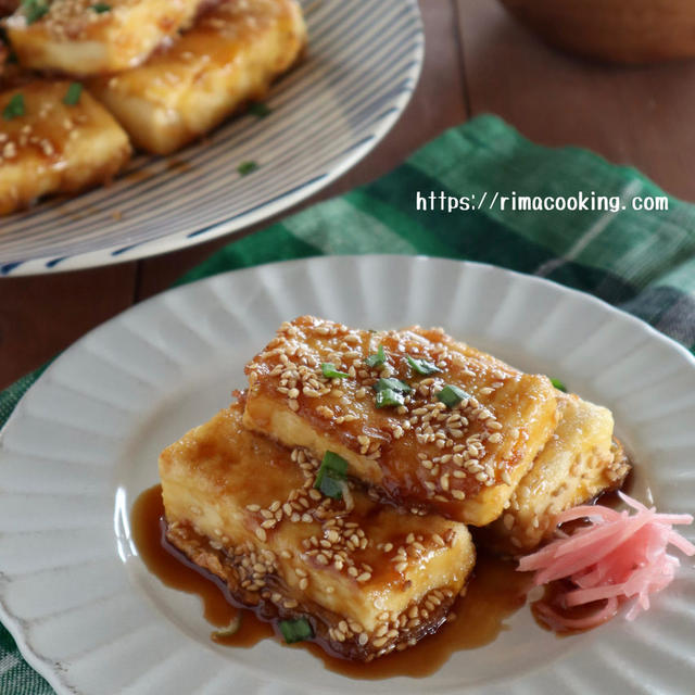 【レシピ】豆腐で満足！豆腐のピカタの照り焼き