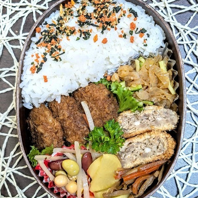 １つ気になったけど～夫のお弁当279