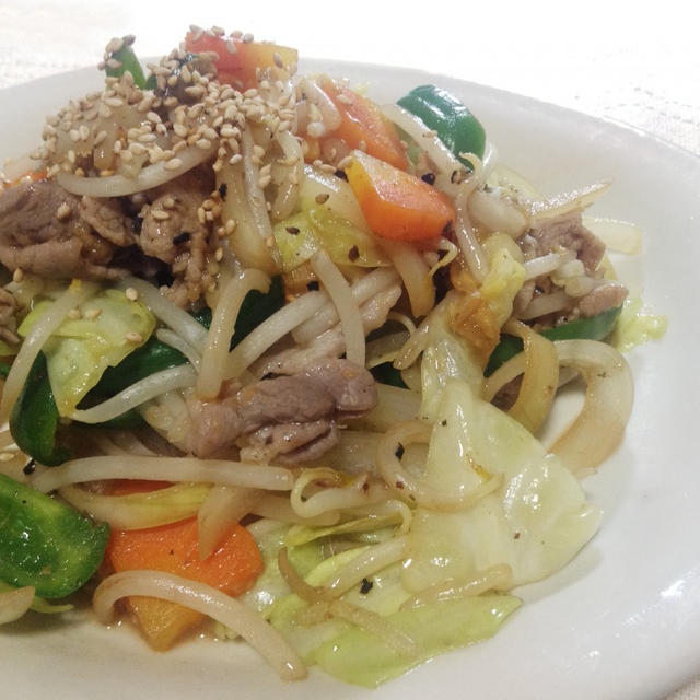 シャキシャキ☆肉野菜炒め