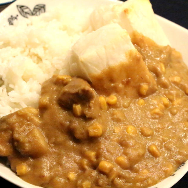 鏡開きで炭水化物祭りな夕ごはん＊長いもたっぷりポークカレー
