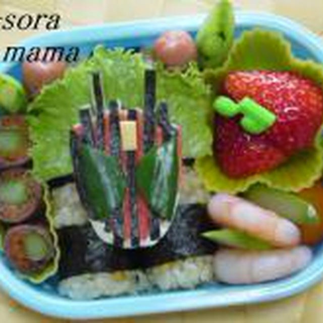 キャラ弁☆仮面ライダーディケイドの作り方