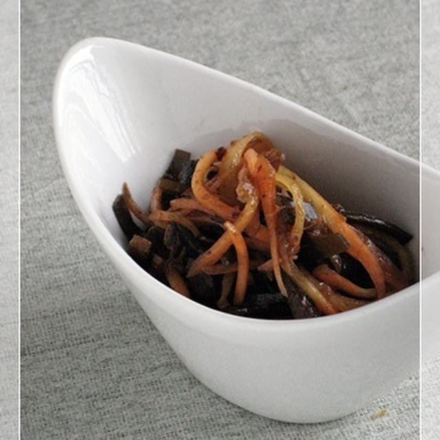 【マクロビ簡単レシピ】昆布と椎茸の佃煮