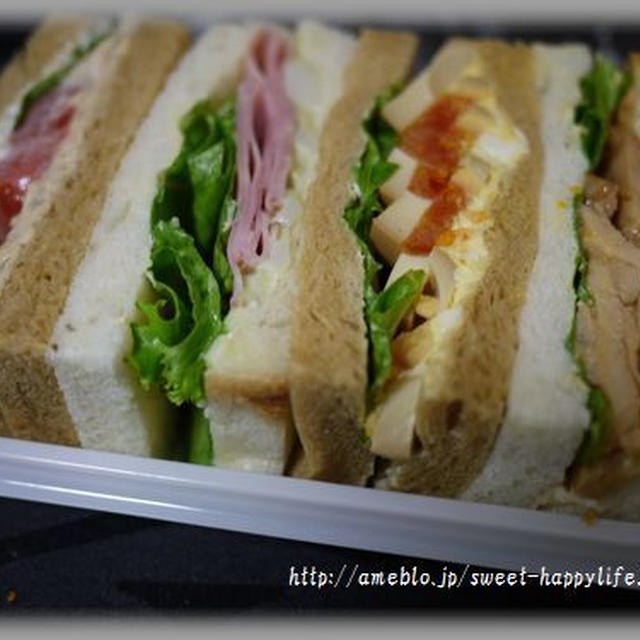 神戸屋キッチンのプレミアムミックスサンドイッチ By きららさん レシピブログ 料理ブログのレシピ満載