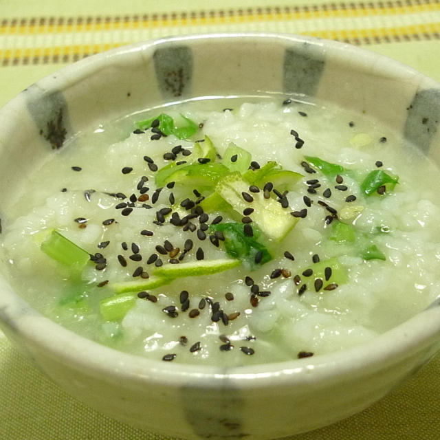 電子レンジでかぶら粥