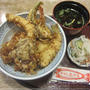 昭和初期創業の老舗で天丼ランチ☆天ぷら あづま@大宮