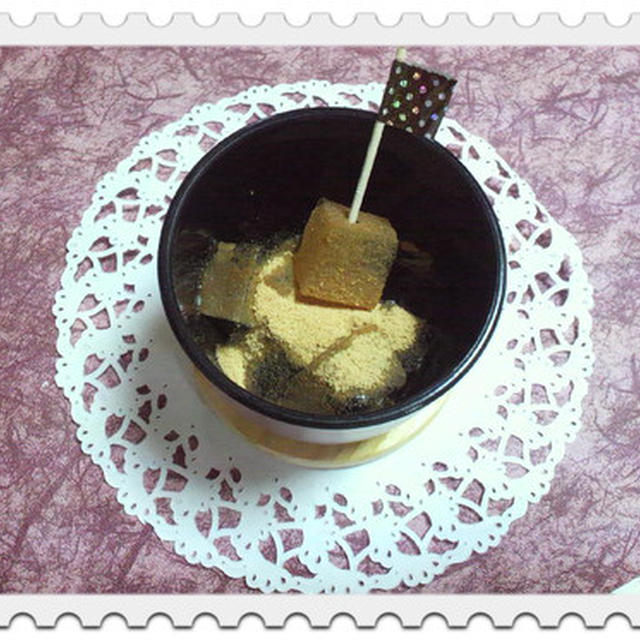 ＊プルプルわらび餅風＊