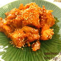 ﾔﾑﾆｮﾑﾁｷﾝ(お店の唐揚げ＋はちみつ＋ごま)