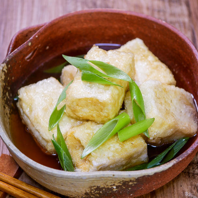 夏だからこそ素麺つゆで作る揚げ出し豆腐&「博多餃子　八助と四角いスイカ」