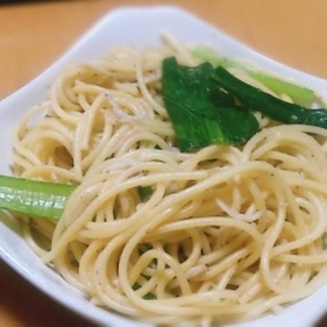 ミネストローネとパスタとチーズ