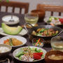 【献立】肉団子と茄子の酢豚と、冷しゃぶサラダと、肉じゃがなどなど。～たてまえと本音と～