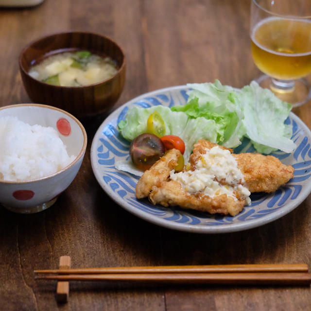 チキン南蛮- たっぷりの手作りタルタルソースで♪