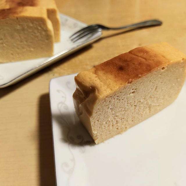 【フードプロセッサー・生クリーム不使用】簡単ベイクドチーズケーキ