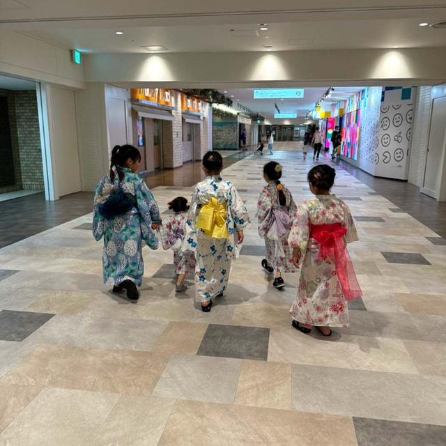 娘のお友達親子と池袋の盆踊り大会へ