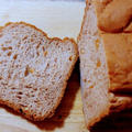 ホームベーカリーで作るココアとオレンジの食パン