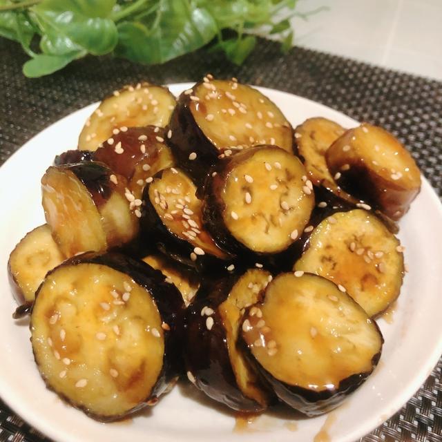 甘辛いのが美味しい！茄子の照り焼き！お弁当　おつまみにも