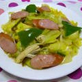 キャベツたっぷり野菜炒め☆