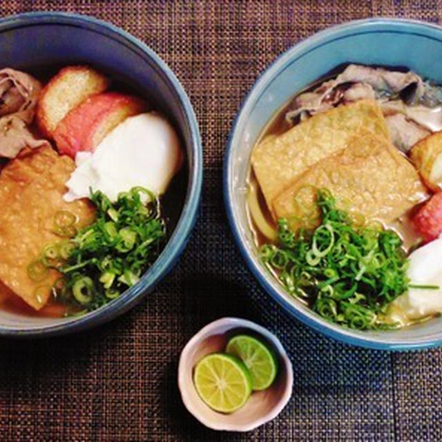 前田屋海苔様で掲載して頂きました☆あるもの全部のせうどん（笑）