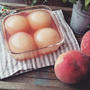 風邪には桃ちゃん(*´艸｀)♪ほんのり桃色コンポートと桃のおやつ色々～