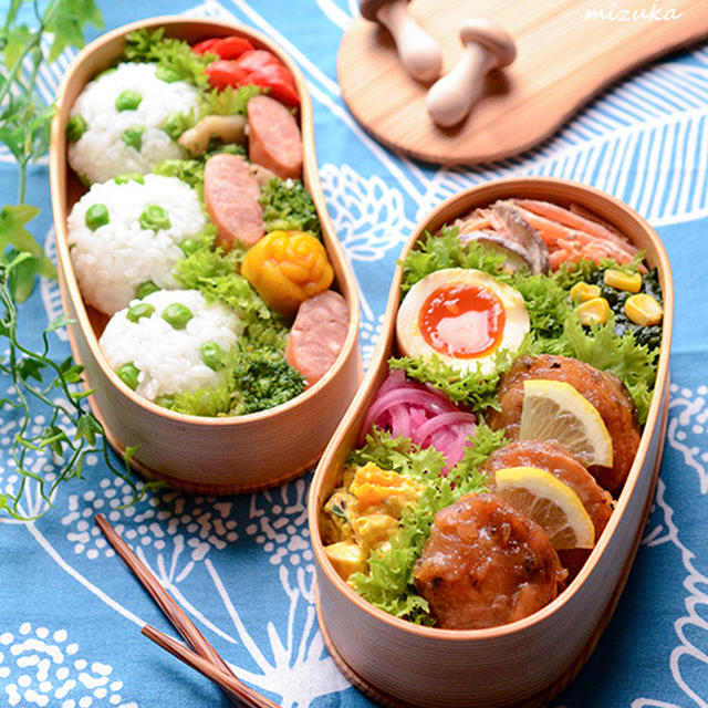 10/4 帆立のバター焼き弁当