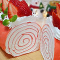 いちごのクレープロールケーキ by HiroMaruさん