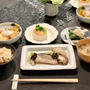 鯛1尾を3日に分けて使う　3日目：蒸し鯛定食の夜ごはん