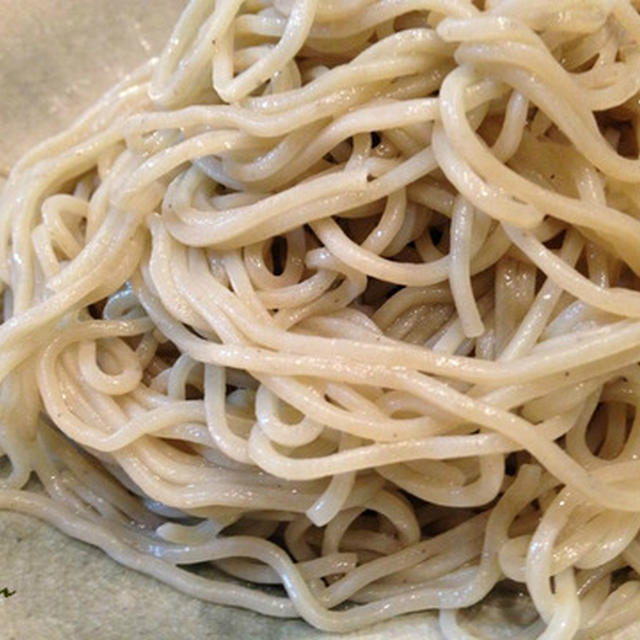 銀座　長寿庵のお蕎麦を頂きました。
