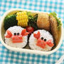 【ウインナーのカニさん弁当＊キャラ弁】