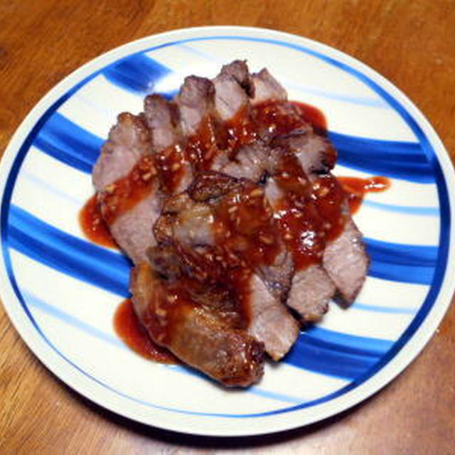 豚のみそ漬け焼き