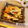 最近のランチ「菜の花入りトッポッキ」＆「パンケーキ」♪
