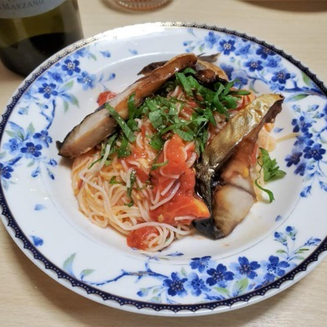 今日のごはんできてるよ#188 三國シェフの塩さば素麺