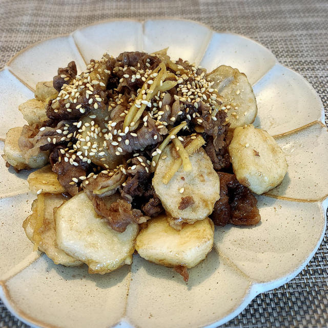 ご飯がすすむ里芋の炒めもの