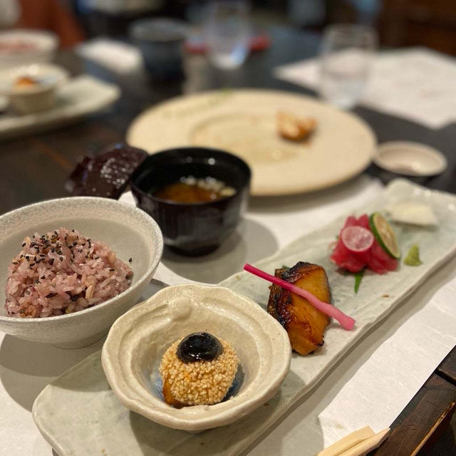 美味しい岐阜和食「桃八」ランチ♡利平栗のチーズケーキ