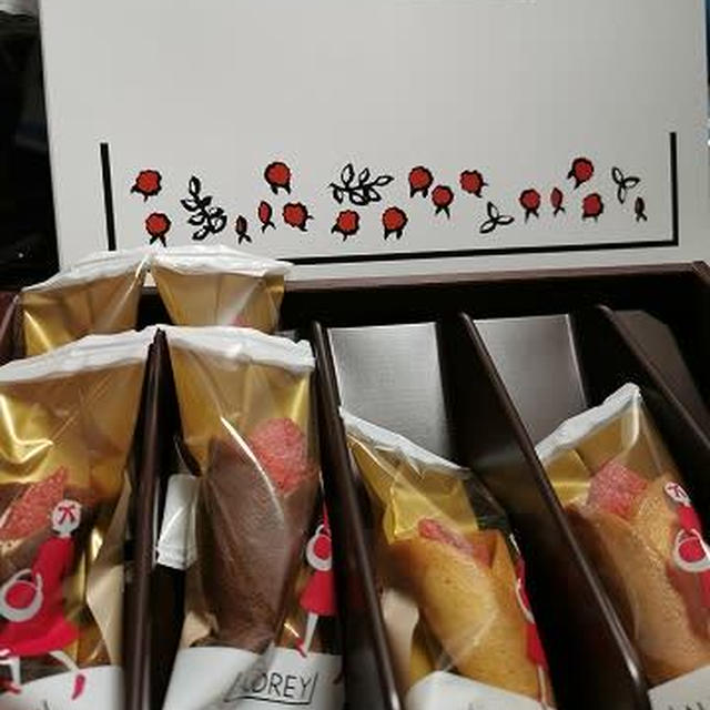 今日のおやつ♪ オードリー「グレイシア」と「グレイシア チョコレート」