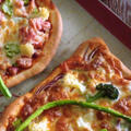 ビーツのポテトサラダで桜色💗の初心者でも簡単手づくりピザ