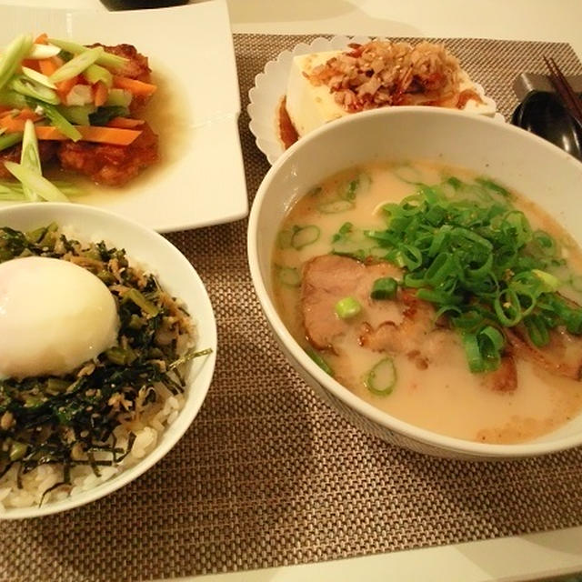 熊本ラーメンとか