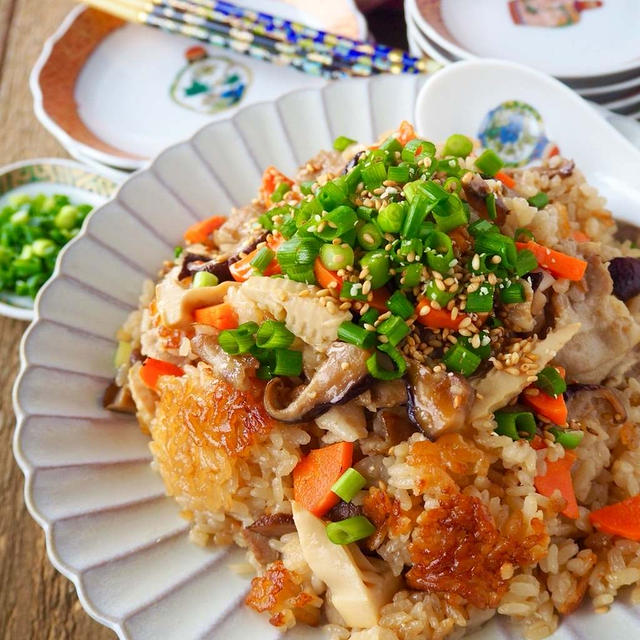 【切り餅余っていませんか❓】時短カンタン炊飯器でモチモチおこわが作れます‼️