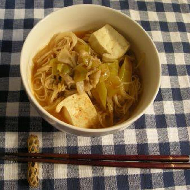 そうめんチゲ
