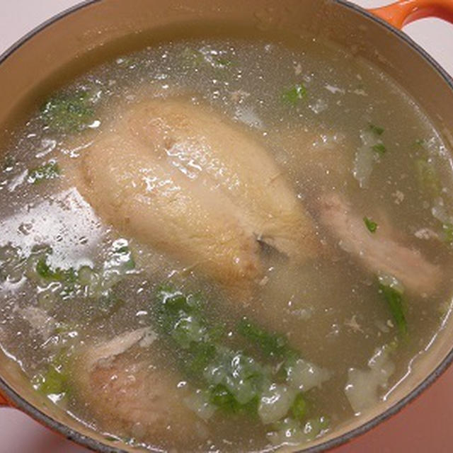 コラーゲンたっぷり！圧力鍋で簡単『参鶏湯（サムゲタン）』♪