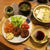 三田屋の和風ミンチカツの晩ご飯　と　キウイの収穫♪