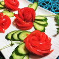 【レシピ動画】簡単！華やか！トマトdeバラの花～おもてなし★パーティーメニューにも！～